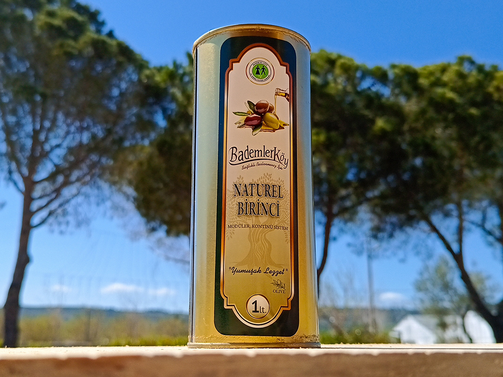 Bademler Naturel 1 Zeytinyağı 1 Litre Teneke