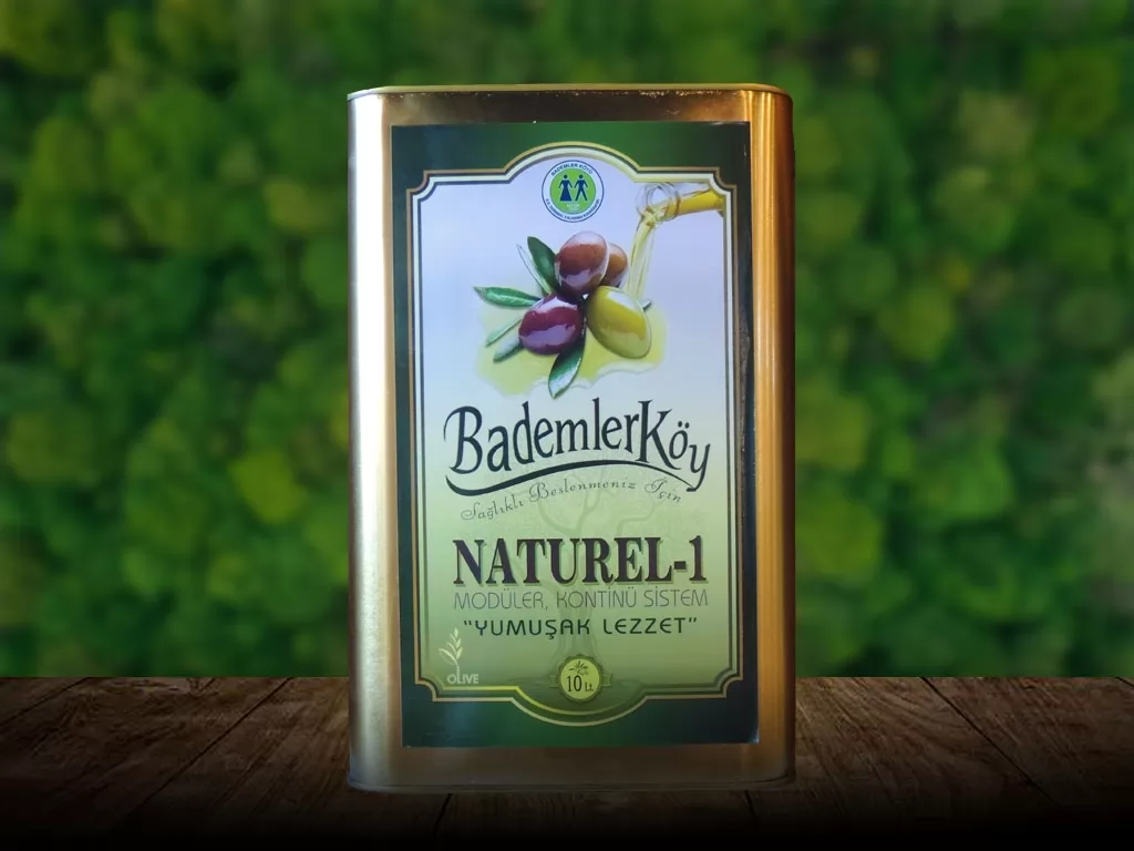 Bademler Naturel 1 Zeytinyağı 10 Litre