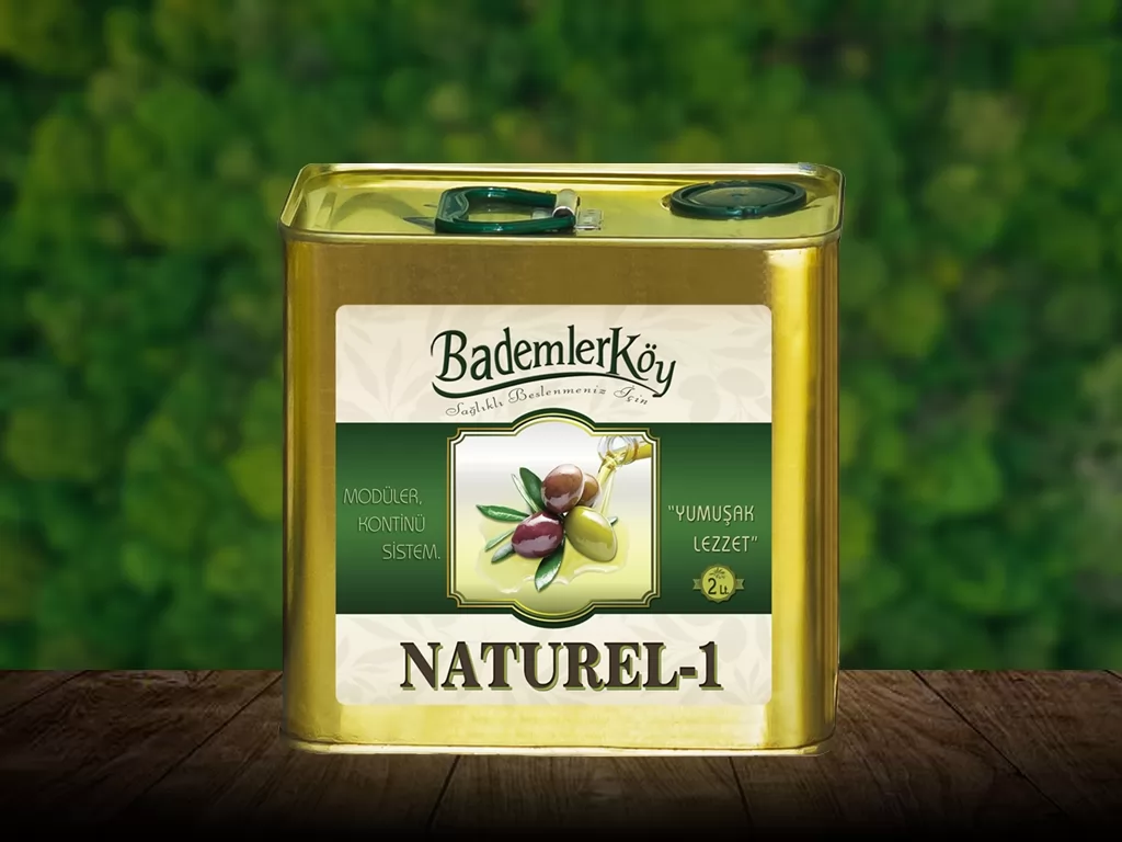 Bademler Naturel 1 Zeytinyağı 2 Litre