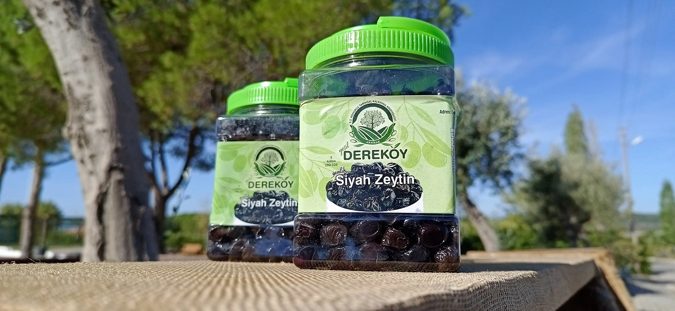 Dereköy Siyah Zeytin (1 KG)